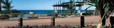 Scenic shot of the esplanade